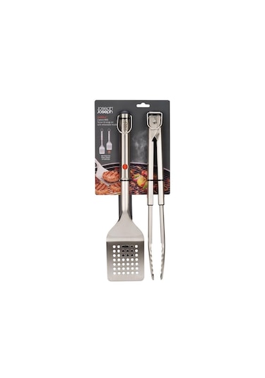 Joseph Joseph Grillout 2 Li Paslanmaz Çelik Barbekü Spatulası Ve Maşa Seti
