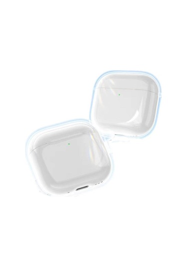Effox Air-pods 4 Kılıf Şeffaf Kristal Silikon Airbag 14 Kılıf-şeffaf Şeffaf