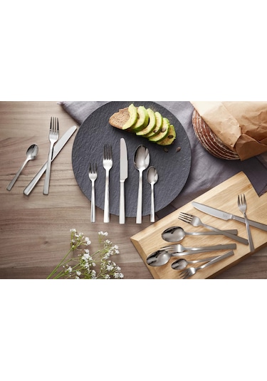 Zwilling King Polished 30 Parça Çatal Kaşık Bıçak Seti gümüş
