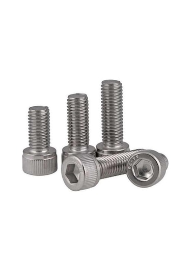 M/8X25 Imbus Civata Inox Paslanmaz 10 Adet