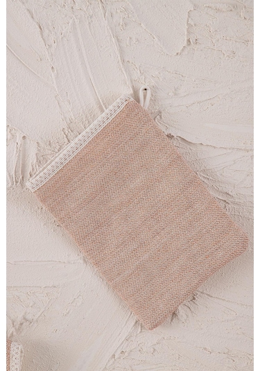 Ecocotton Hasna Terra 2-5 Yaş %100 Organik Pamuk Keten Melanj 4' Lü Bebek Panço Seti Turuncu