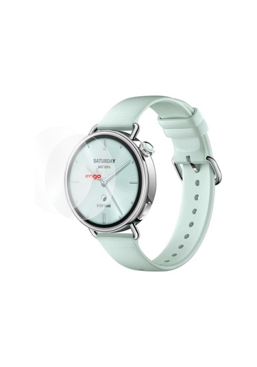 Xiaomi Watch S4 41mm Ekran Koruyucu Tpu 2'li Şeffaf Film