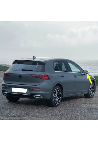 Vw Golf 8 2020-2024 Sağ Dış Dikiz Aynası Çerçevesi 5h0857602