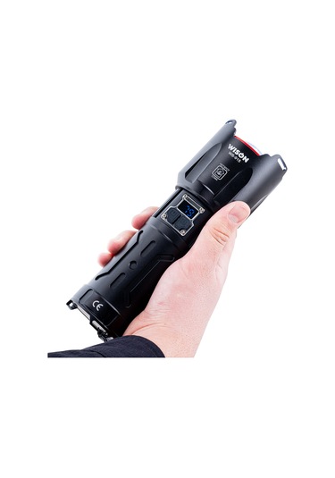 Şarj Edilebilir El Feneri - Wison - 5000 Lümen - 55 Watt Çok Renkli