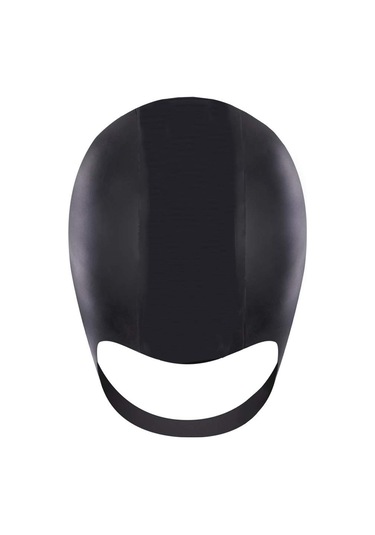 Suntek Neopren Yüzmek Yetişkin Yüzme Şapka Sörf Tüplü S Siyah