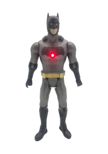 Farbu Oyuncak Tekli Kutulu Kahraman, Işıklı Batman Oyuncak Figür