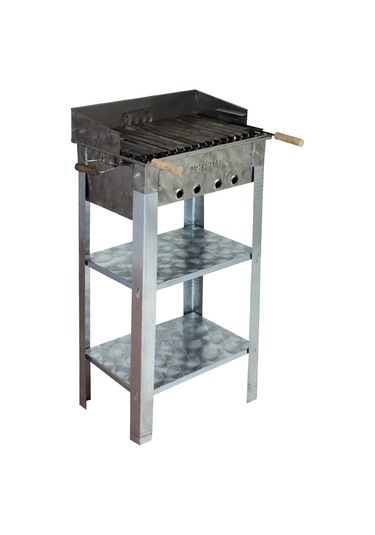 Metehan MTH-71 Pervazlı - Lama Izgaralı Battal Boy Mangal