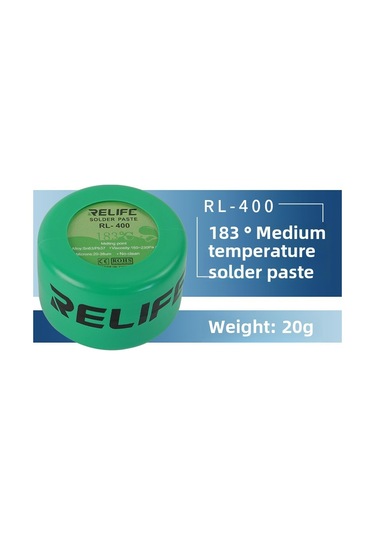Qingmipy 20g Rl-400 Kurumsal Kalite Kurutma Gerektirmeyen Kurşunsuz Bga Tamiri İçin 183 C Sıcaklıkta Solder Paste