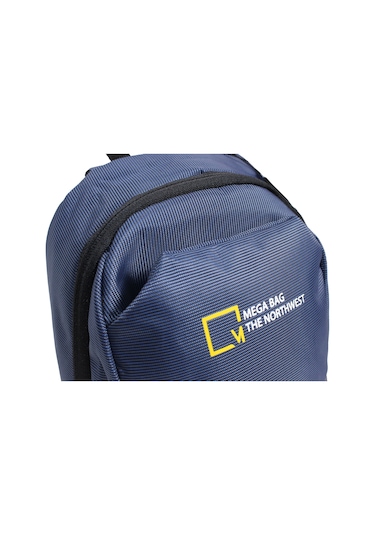 M 1005 Mega Bag Unisex Göğüs Çapraz Çanta, Body Bag Lacivert