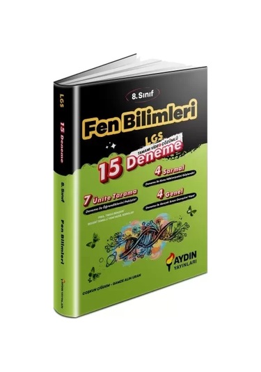 Lgs 8. Sınıf Fen Bilimleri 15 Deneme