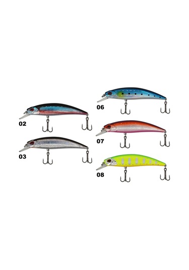 Filex Lures Fighter Sinking Maket Balık 70 Mm 9.6 Gr