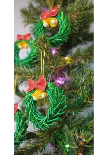 Yılbaşı Süsü Eva 4 Lü 04