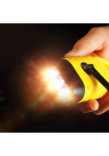 Jeemson Led Fener, Güneş Enerjisi Ve Elle Çevirme İle Şarj Edilebilir, Kamp Ve Acil Durumlar İçin Dayanıklı Asker Yeşili El Feneri Yeşil