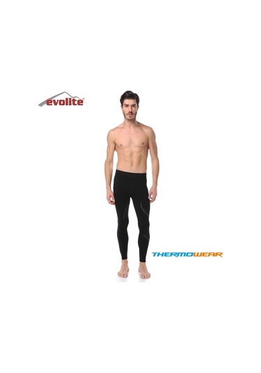 Evolite Thermowear Bay Termal Alt İçlik Siyah