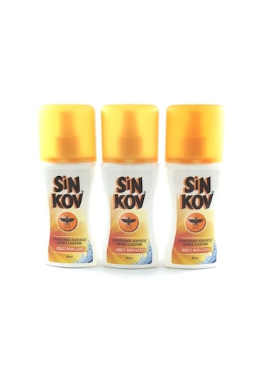 Sinkov Sivrisinek Kovucu Sprey Losyon 3 x 100 ML