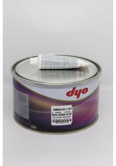 Dyo Polyester Macun Açık Sarı 2500 2.7 Kg