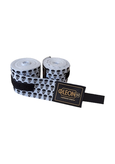 Leon Mini Skulls Kuru Kafa 5 Metre Boks Bandajı
