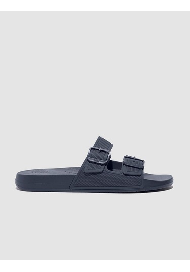 Fitflop İqushıon Gs9 Çift Tokalı Lacivert Erkek Terlik Lacivert