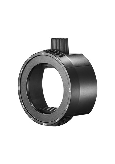 Youtek Godox Ak-r25 Flash Adaptörü, Ak-r21 Projektör Uyumlu, Siyah Abs Malzeme