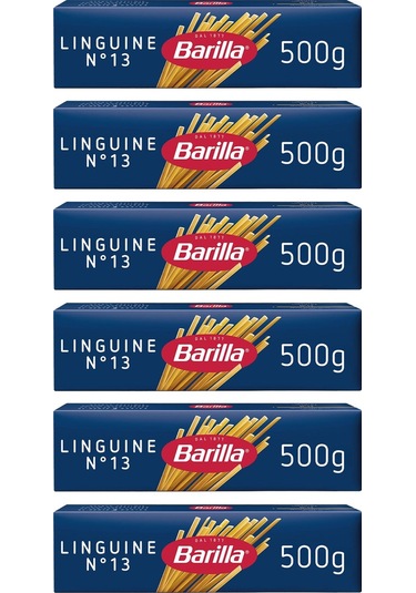Barilla Linguine Yassı Spagetti 6 x 500 G