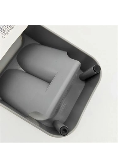 Xiyyadms Gri Spor Organizatörü, Bölmeli 8 Tane Baharat Şişesi Tutabilir, Kaymaz Altı, Dayanıklı Polimer-kum Kompozit Malzeme, 1 Adet Gri