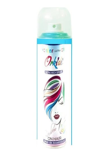 Orkide Renkli Saç Sprey Boya 150 ml Boncuk Mavi