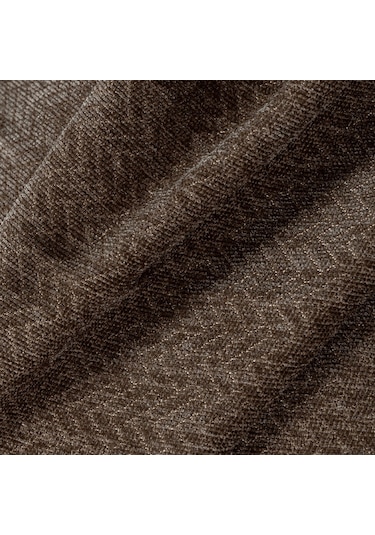 Jakarlı Şönil Koltuk Örtüsü Çekyat Örtüsü Koltuk Şalı 110x175 2 Ad. Kaymaz Kahve Kahve