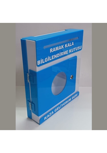 Mavi Pleksi A-4 Ramak Kala Kutusu