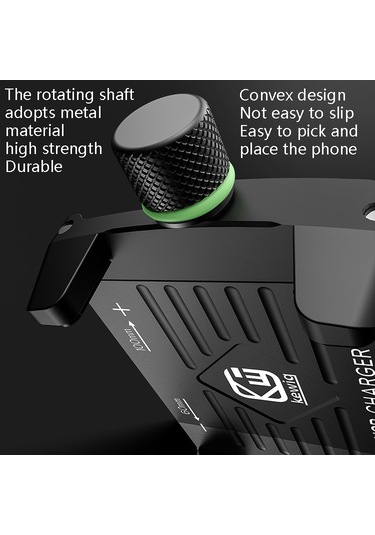 Kewig M6-s 12v Motosiklet Suya Dayanıklı Alüminyum Alaşımlı Cep Telefonu Braketi Qc3.0 Hızlı Şarj İle Siyah Siyah