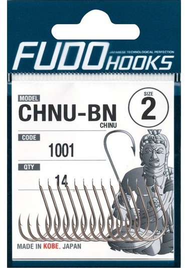 Fudo 1001 Chinu Black Nikel Olta Iğne Kanca