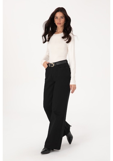 U.s. Polo Assn. Kadın Siyah Pantolon Jean 50316781-dn0027 Black