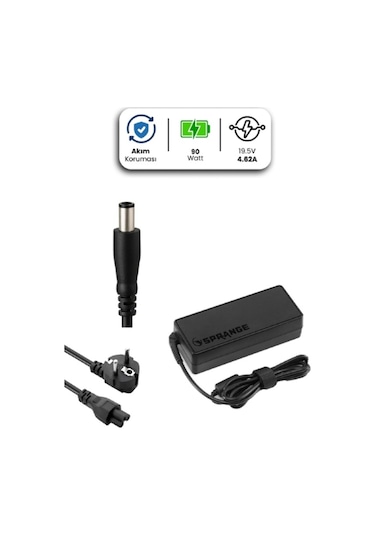 19.5v 4.62a 7.4 5.0mm 90w Dell İçin Laptop Adaptör