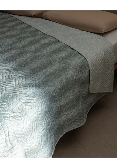 Madame Coco Agate Çift Kişilik Yatak Örtüsü Yo0000000069 Yeşil