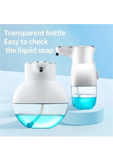 Ulzyvf Akıllı Otomatik Sabun Köpük Ve Jel Dispenseri - Banyo İçin Beyaz Beyaz