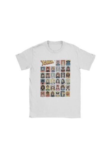 Mınıso X-men Wolverine Karakter Baskılı %100 Pamuk Erkek T-shirt - Kısa Kollu Crewneckwhıte WHITE