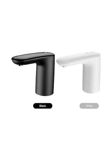 Jms Su Şişesi Pompası Taşınabilir Elektrikli Su Sebili Usb Şarj 2 Çalışma Modu 5 Galon Otomatik Siyah