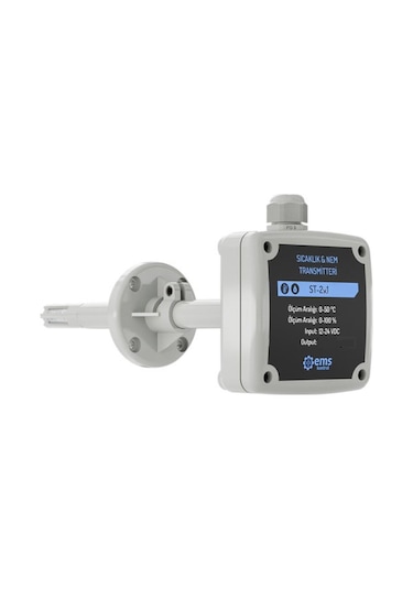 Ems St-241 ,24vdc 4..20ma Kanal Tip Isı-nem Sensör