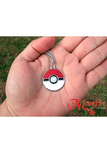 Pokemon Paslanmaz Çelik Kolye