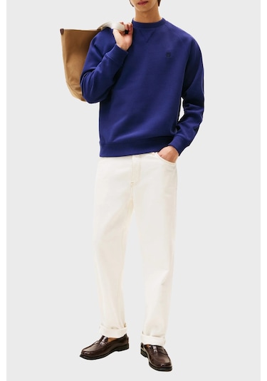 Tommy Hilfiger Erkek Sweat Mw0mw39397 C7g Mavi Mavi Tommy Hilfiger Erkek Sweat Mw0mw39397 C7g Mavi Mavi
