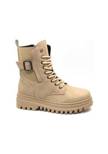 Mehtap Süs Toka Detaylı Kaymaz Taban Kadın Postal Bot Nut