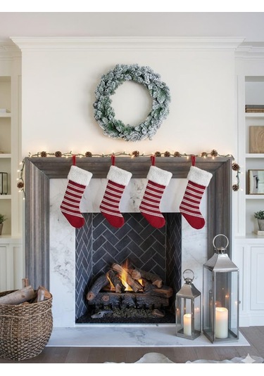 Innsbruck Yılbaşı Kapı Çelengi 75cm