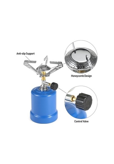 Pazly Yanıcı Taşınabilir Propan Gaz Tankı Renkli Çok Ayarlanabilir Dış Mekan Kamp Ocağı İle Kr Çok Renkli