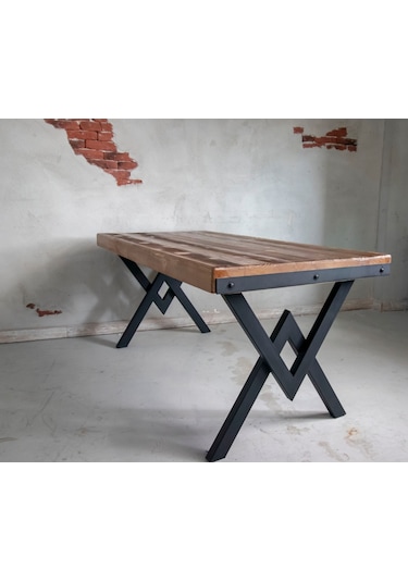 Deryawood Deryawood Dogal Agaç Mutfak Masası