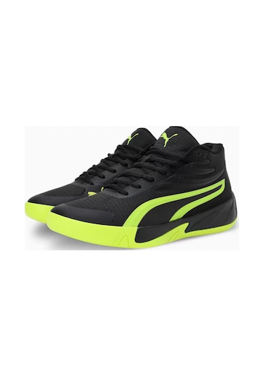 Puma Court Pro Unisex Basketbol Ayakkabısı 31082903 Siyah - Yeşil