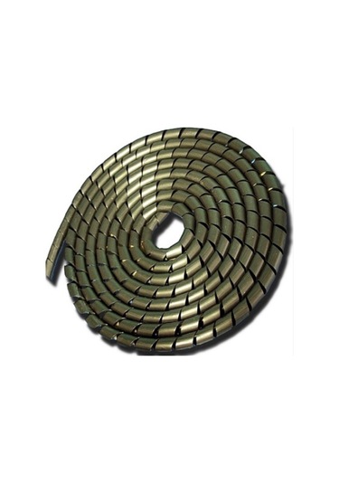 Kablo Sarma Toplama Spirali No 4- 14 Mm Spiral Siyah Rulo 50 M