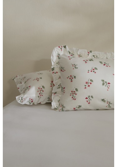 Karaca Home Silvie 2'li Yastık Kılıfı Kırmızı Kırmızı