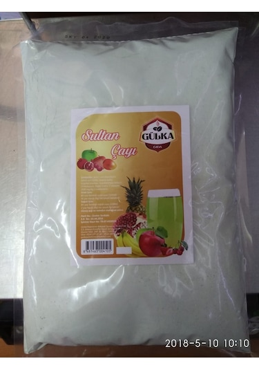 Gülka Sultan Çayı Mentollü Toz Meyve Çayı 1 Kilo