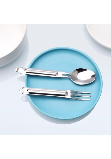 Nextool Piknik Yürüyüş Paslanmaz Çelik Gereçler Seti Çatal Kaşık Kamp Çatal Bıçak Takımı Seti Bpa İçermez, Fda Sertifikalı Değil