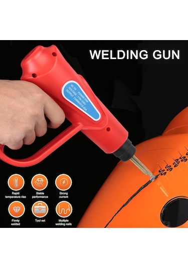 Yucama 70w Sıcak Zımba, Plastik Kaynak Makinası Araba Tampon Tamir Takımı, 4 Çeşit Köşe/dalga Zımba, İnverter Kaynak Mak. 46720318