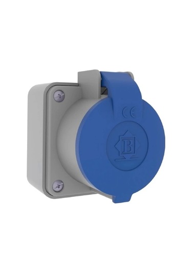 Bemis 1x16a Duvar Prizi Bp1-1402-2510